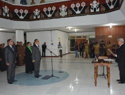 Wakil Walikota Lantik Pejabat Sekretaris Daerah Kota Kupang