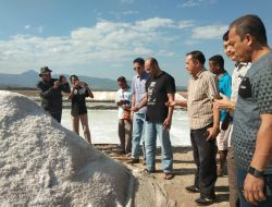 Bakal Dikunjungi Jokowi, Gubernur Cek Produksi Tambak Garam Nunkurus