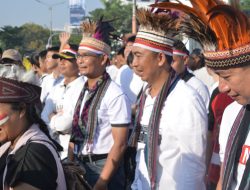 Komandan Lantamal V Hadiri Acara Gerakan Jatim Cinta Papua