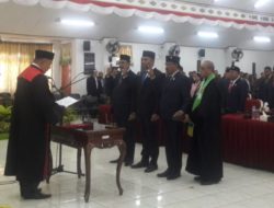Ketua PN Kupang Pandu Pelantikan Pimpinan DPRD Kota Kupang