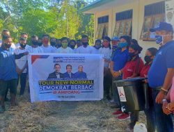 Demokrat Kabupaten Kupang Bagi Ribuan Masker Di Amfoang Barat Laut