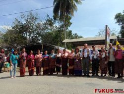 Di Numponi, SBS-WT Kampanye Di Rumah Orang Tua Almarhum Taolin Ludovikus