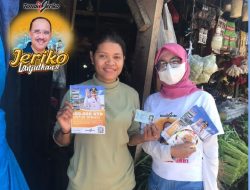 Pedagang Pasar Kasih Dukung Jeriko Dengan Kumpul KTP