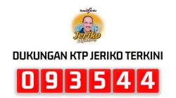 Dukungan KTP Untuk Jeriko Tembus Angka 93.544