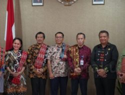 Sekda Kota Kupang Terima Kunjungan Tim IPDN