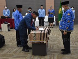 Penjabat Wali Kota Saksikan Pengukuhan Pengurus KORPRI Kota Kupang